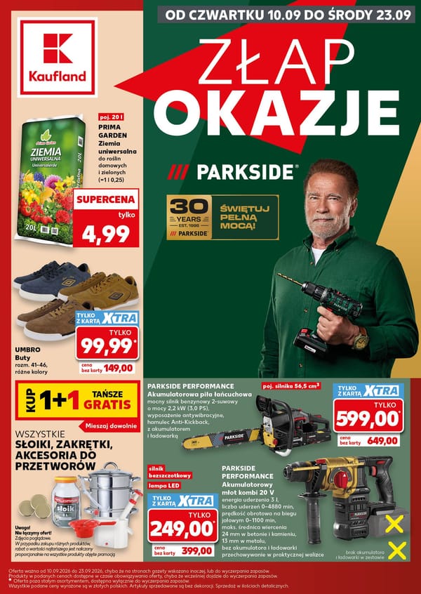  Kaufland gazetka promocyjna od 10 września 2026 aktualna - MEGA okazje