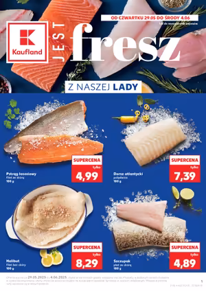 Gazetka Kaufland: Gazetka Kaufland od 29 maja 2025 aktualna - Ryby - 28.05.2025