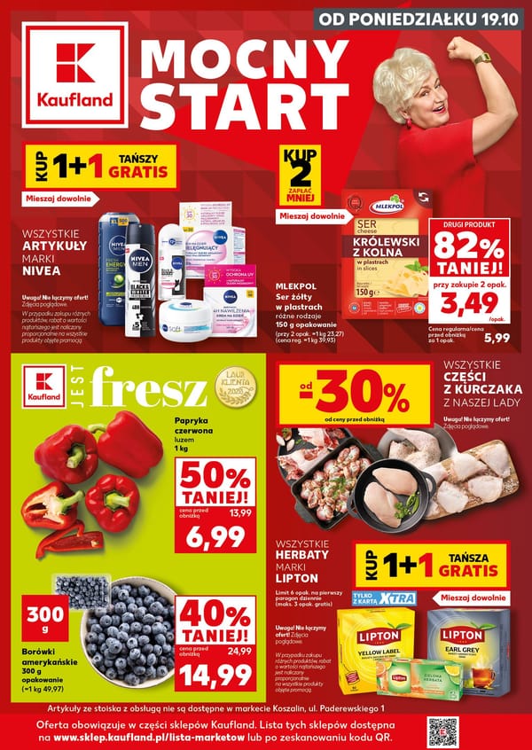  Kaufland gazetka promocyjna od 19 października 2026 aktualna - Mocny Start