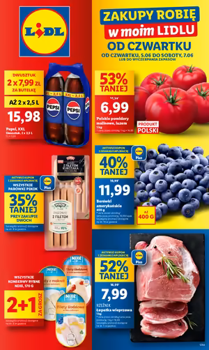 Gazetka Lidl: Gazetka Lidl od 5 czerwca 2025 aktualna - 04.06.2025