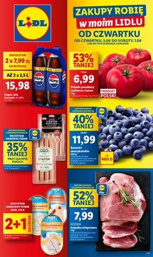 Gazetka Lidl: Gazetka Lidl od 5 czerwca 2025 aktualna - 04.06.2025