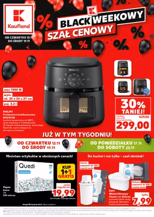 Gazetka Kaufland: Gazetka Kaufland od 13 listopada 2025  - Black weekend - 12.11.2025