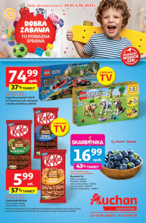 Gazetka Auchan: Gazetka Auchan od 29 maja 2025 aktualna - Supermarket - 28.05.2025