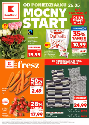Gazetka Kaufland: Gazetka Kaufland od 26 maja 2025 aktualna - Mocny start - 25.05.2025