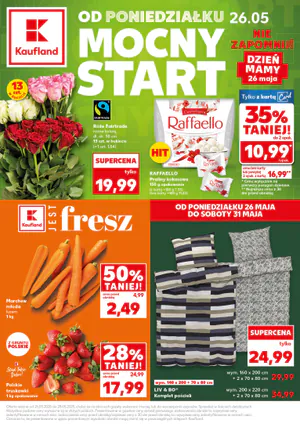Gazetka Kaufland: Gazetka Kaufland od 26 maja 2025 aktualna - Mocny start - 25.05.2025