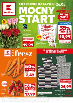 Gazetka Kaufland: Gazetka Kaufland od 26 maja 2025 aktualna - Mocny start - 25.05.2025