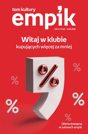 Gazetka Empik: Empik gazetka promocyjna od 3 czerwca 2026 aktualna - Tom Kultury 2026-06-03