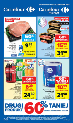 Gazetka Carrefour: Gazetka Carrefour od 2 czerwca 2025 aktualna 2025-06-02