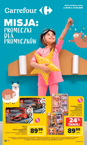 Gazetka Carrefour: Gazetka Carrefour od 19 maja 2025 aktualna - Dzień Dziecka 2025-05-19