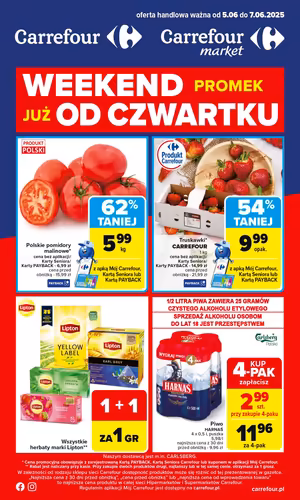 Gazetka Carrefour: Gazetka Carrefour od 5 czerwca 2025 aktualna 2025-06-05