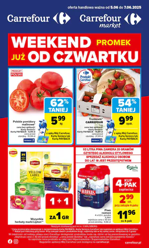 Gazetka Carrefour: Gazetka Carrefour od 5 czerwca 2025 aktualna 2025-06-05