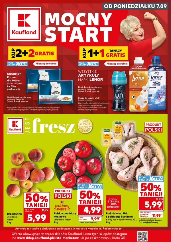  Kaufland gazetka promocyjna od 7 września 2026 aktualna - zakupy spożywcze taniej