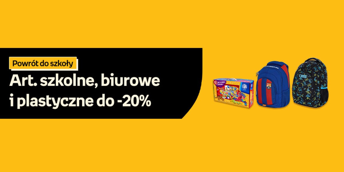 Empik: Do -20% na art. szkolne, biurowe i plastyczne