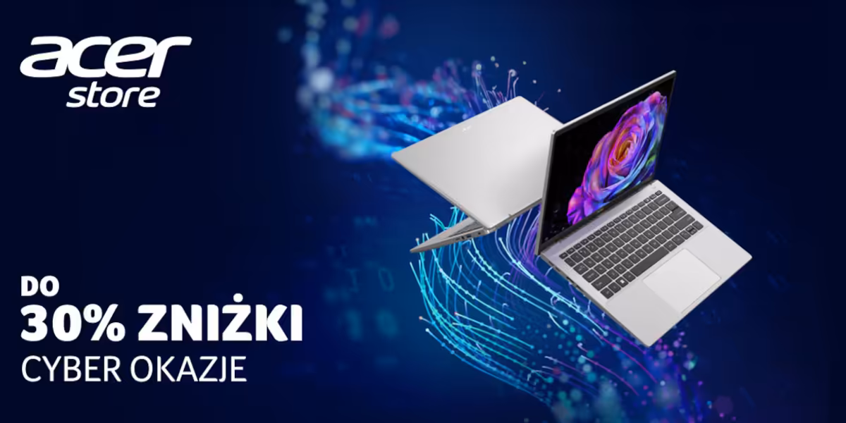 Acer: Do -30% na Cyber okazje