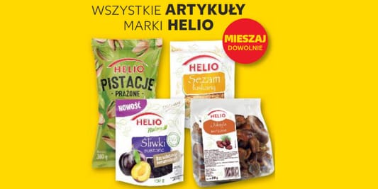 Kaufland: -100% na wszystkie artykuły marki Helio 08.05.2025
