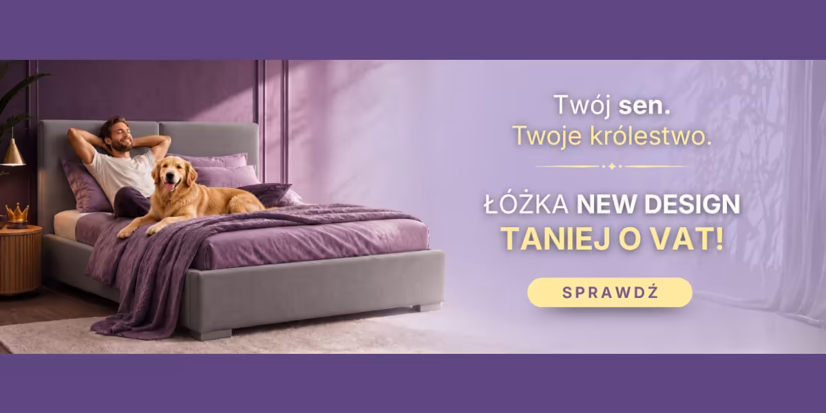 Król Materacy: Łóżka Taniej o VAT