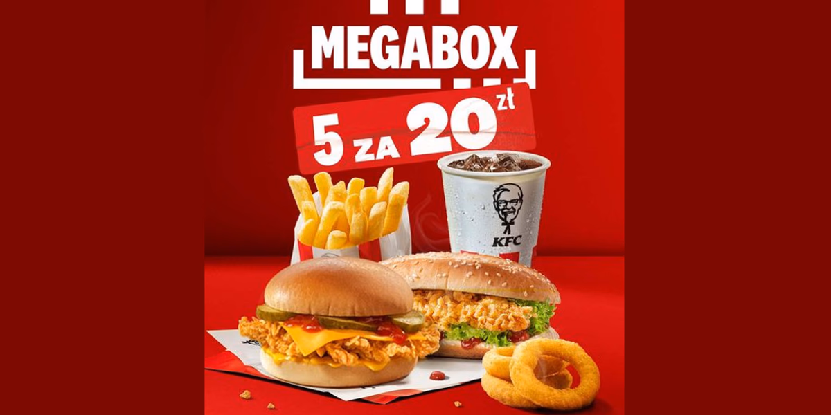 KFC: 20 zł za MEGABOX w KFC