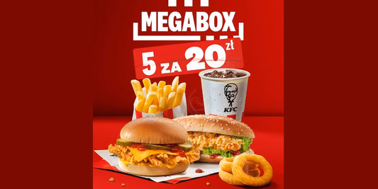 KFC: 20 zł za MEGABOX w KFC 26.11.2024