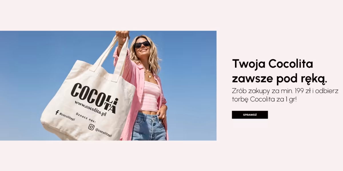 Cocolita: Torba Cocolita za 1 grosz