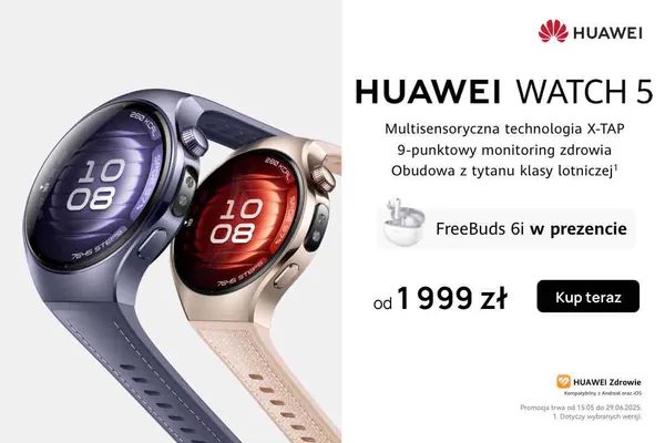 : PROMOCJA Huawei Watch 5