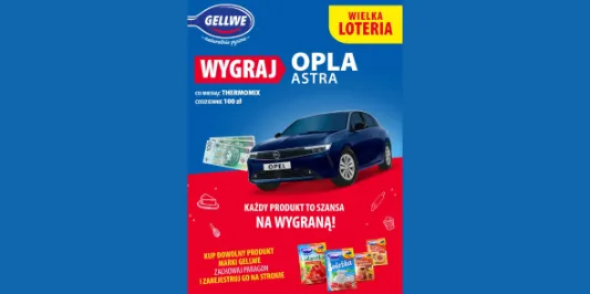 Loterie i Konkursy: Loteria Wygraj Opla od Gellwe! 27.11.2024