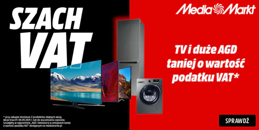 Media Markt:  Szach VAT w Media Markt 01.05.2025