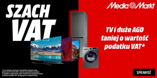 Media Markt:  Szach VAT w Media Markt 01.05.2025