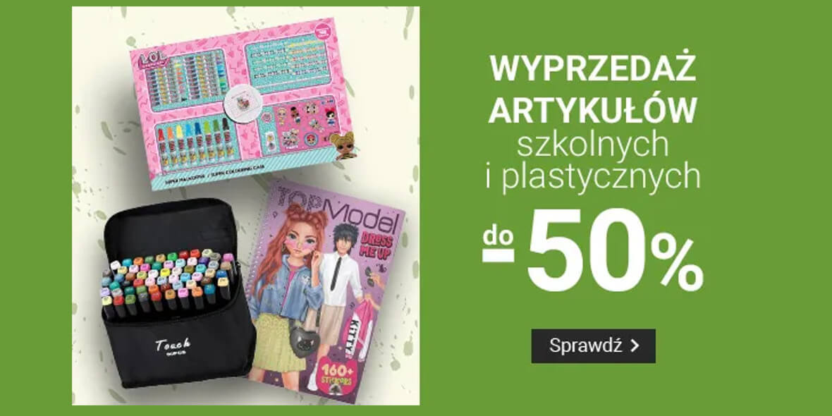 Smyk: Do -50% na artykuły szkolne i plastyczne