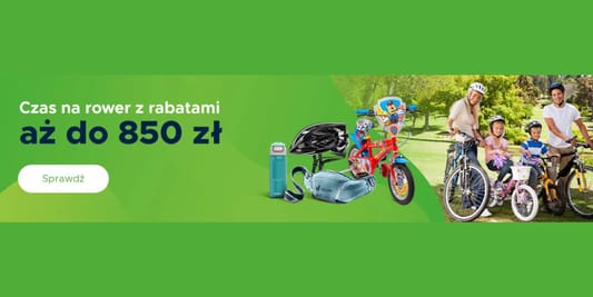 Sferis: Do -850 zł na rowery 15.04.2025