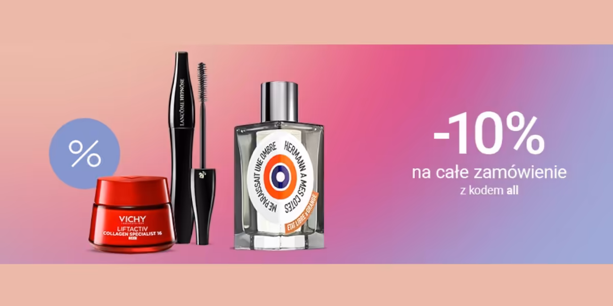 Notino: KOD rabatowy -10% na całe zamówienie