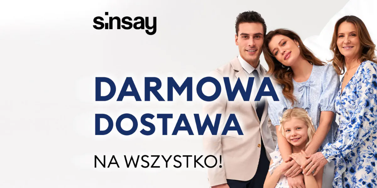 Sinsay: Darmowa Dostawa w Sinsay