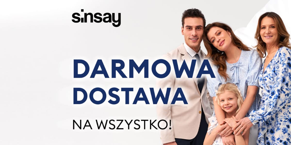 Sinsay: Darmowa Dostawa w Sinsay