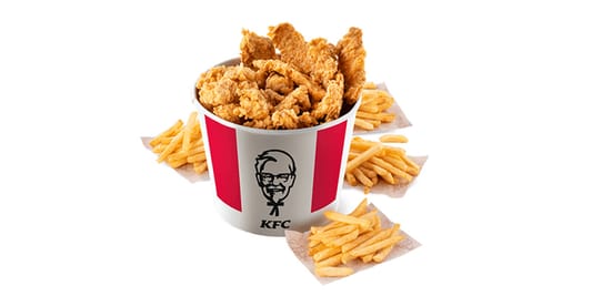 KFC: 74,99 zł za Kubełek Strips&Bites dla 4 osób 09.05.2025