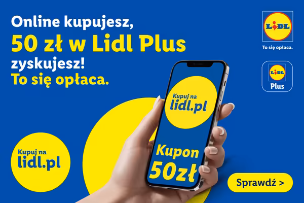 Lidl: KUPON 50 zł na zakupy w Lidlu