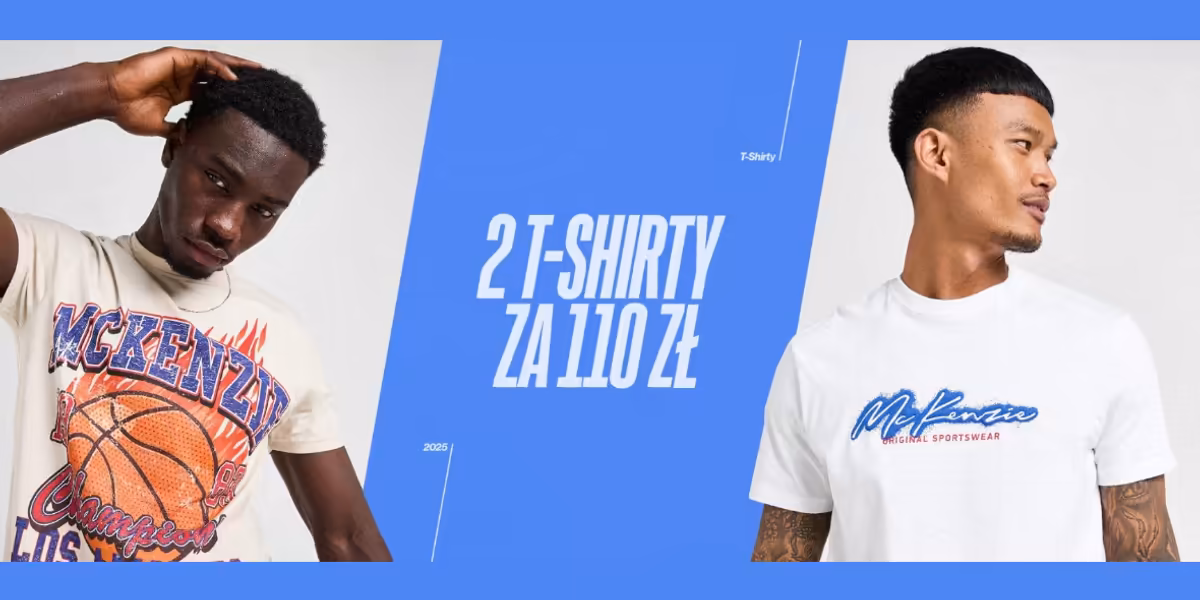 JDsports: 110 zł za dwa T-shirty