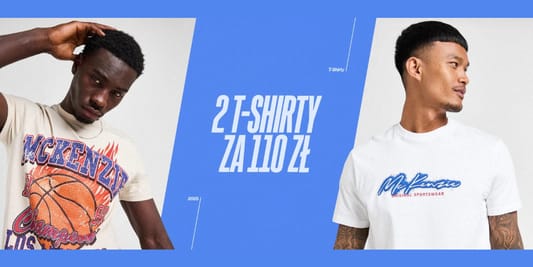 JDsports: 110 zł za dwa T-shirty 29.04.2025