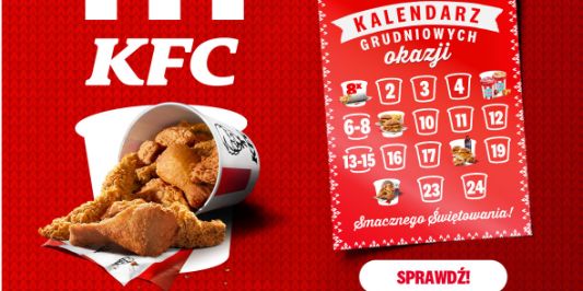 KFC:  Kalendarz grudniowych okazji 06.12.2024