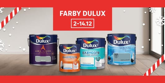 Leroy Merlin: 3 + 1 GRATIS na farby Dulux 03.12.2025
