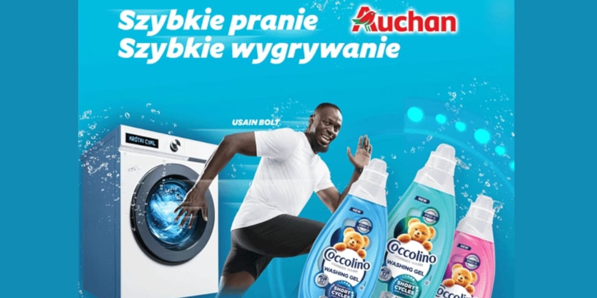 Auchan: Konkurs Szybkie pranie – szybkie wygrywanie