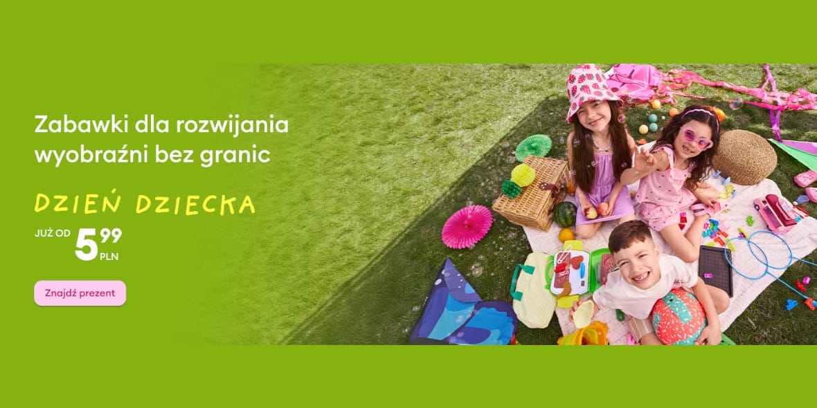 Sinsay: Od 5,99 zł na zabawki 09.05.2025