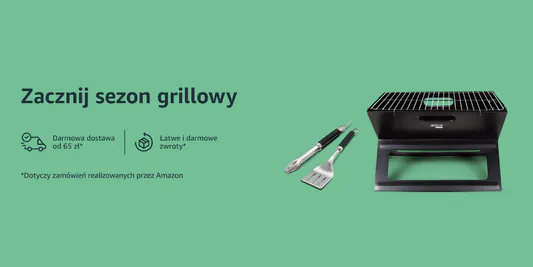 Amazon:  Grillowanie i jedzenie w plenerze 11.05.2025