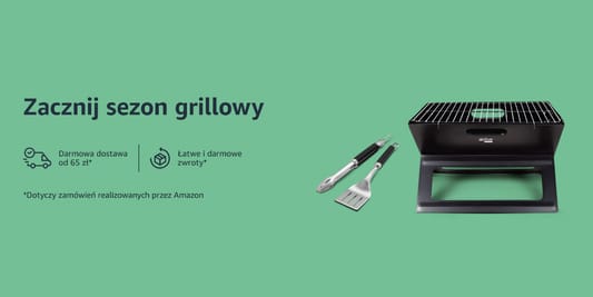 Amazon:  Grillowanie i jedzenie w plenerze 11.05.2025