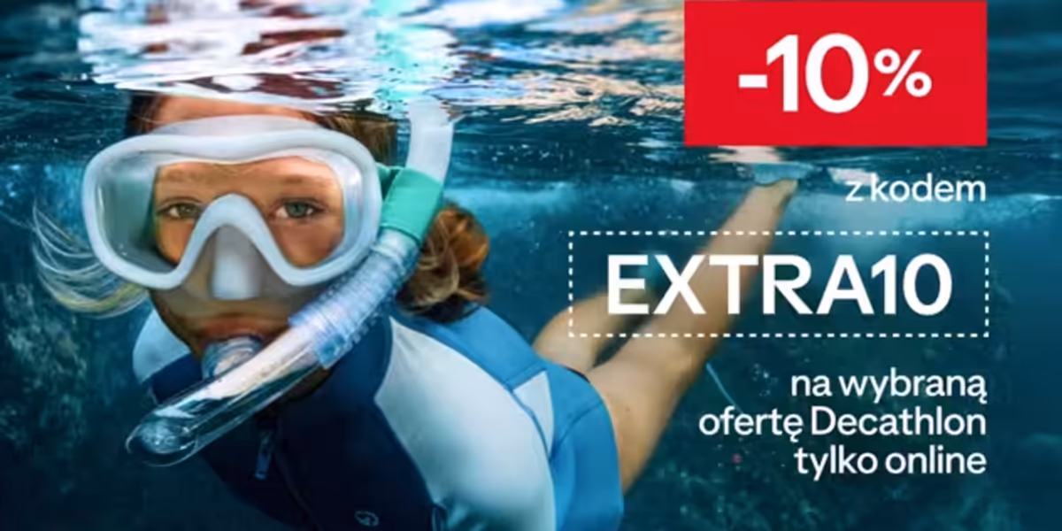 Decathlon: KOD rabatowy -10% ekstra na wybrane produkty