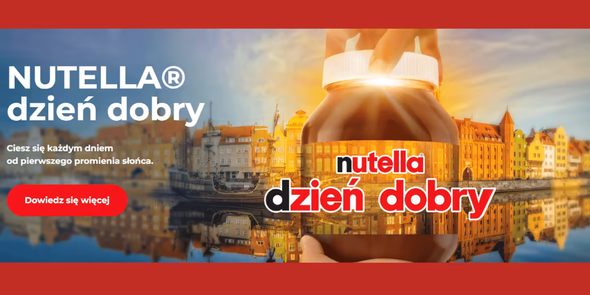 Loterie i Konkursy: Loteria Nutella® Dzień Dobry