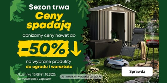 Biedronka Home: Do -50% na wybrane produkty do ogrodu i warsztatu 17.08.2026
