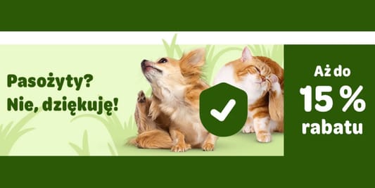 zooplus: Do -15% na produkty przeciwpasożytnicze 13.03.2026