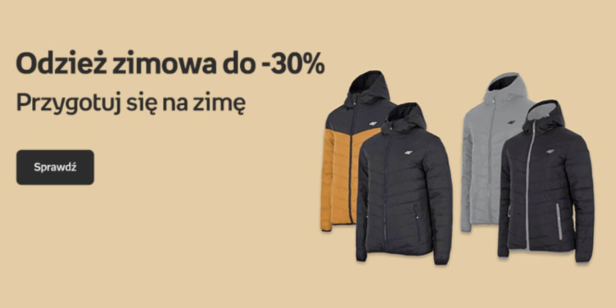 Empik: Do -30% na sportową odzież zimową