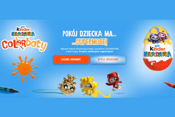 Loterie i Konkursy: Konkurs Kinder Niespodzianka Colorbots
