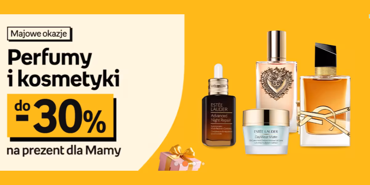 Empik: Do -30% na perfumy  i kosmetyki