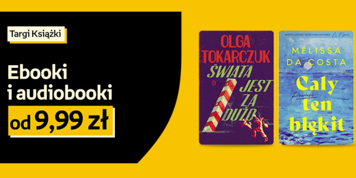 Empik: Od 9,99 zł za ebooki i audiobooki